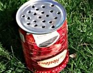 Timmy shaker grass seed dispenser
